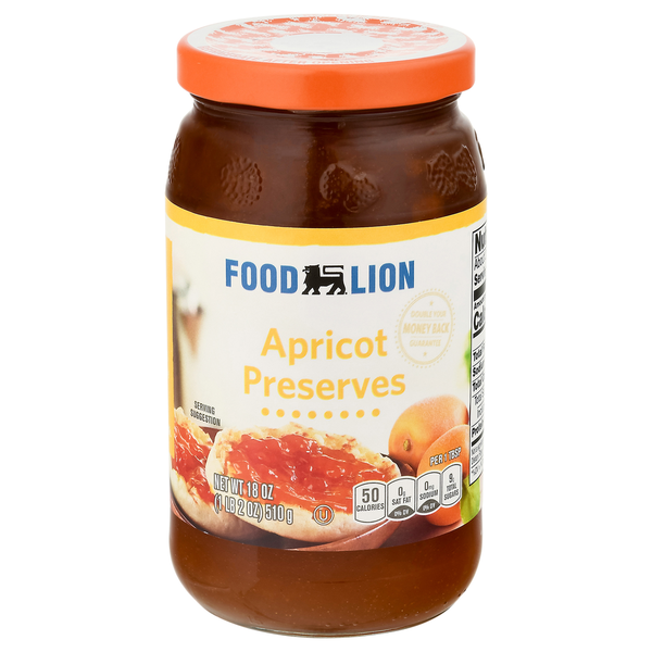 Preserved Dips & Spreads Food Lion Preserves, Apricot hero