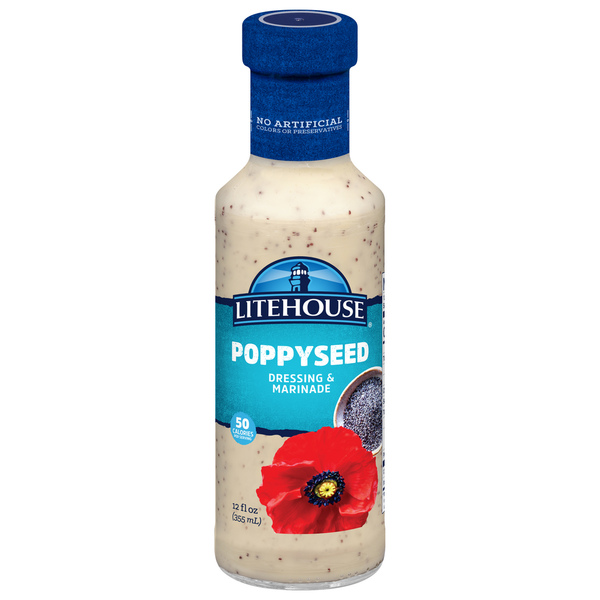 Salad Dressing & Toppings Litehouse Poppyseed Dressing & Marinade hero