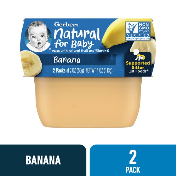 Baby Food & Formula Gerber 1st Foods Bananas hero