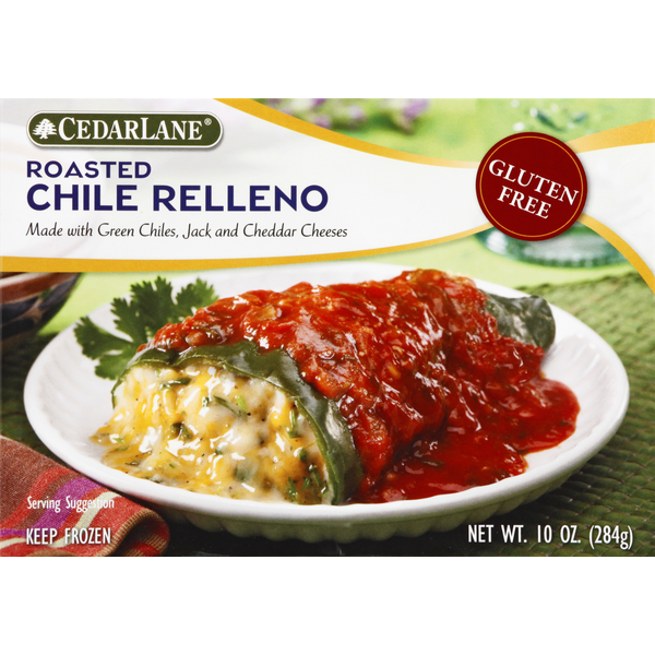 Frozen Meals Cedarlane Foods Chile Relleno, Roasted, Gluten Free hero