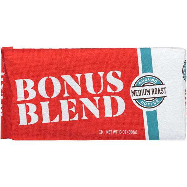 Coffee Bonus Blend Medium Roast Ground Coffee hero