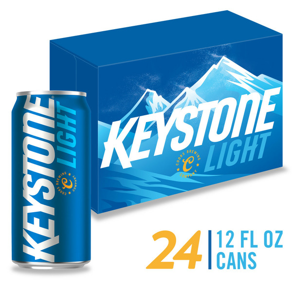 Domestic Beer Keystone Light Lager Beer hero