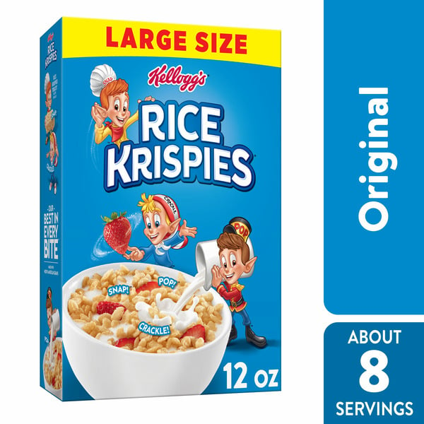 Cereal & Granola Kellogg's Rice Krispies Breakfast Cereal Original hero