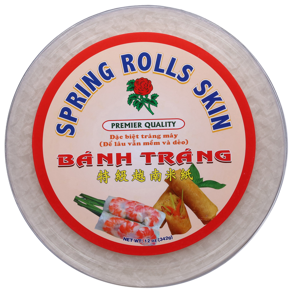 Asian Foods Banh Trang Spring Rolls Skin hero