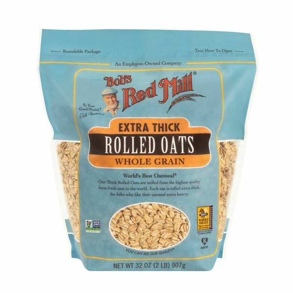 Hot Cereal & Pancake Mixes Bob's Red Mill Rolled Oats, Extra Thick hero