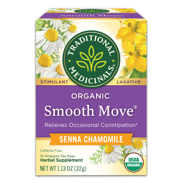 Tea Traditional Medicinals Organic Smooth Move Chamomile, Caffeine Free Laxative Tea hero