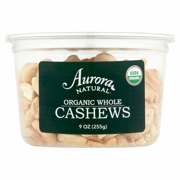 Nuts, Seeds & Dried Fruit Aurora Organic Whole Cashews hero