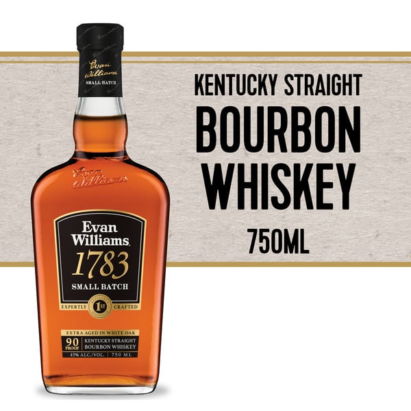 Spirits Evan Williams 1783 Kentucky Straight Bourbon hero