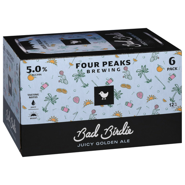 Four Peaks Bad Birdie Juicy Golden Ale Beer hero