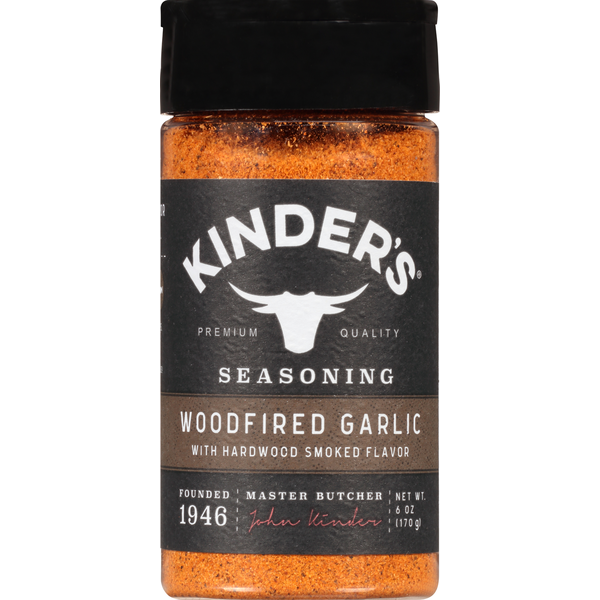 Spices & Seasonings Kinder's Seasoning, Woodfired Garlic hero