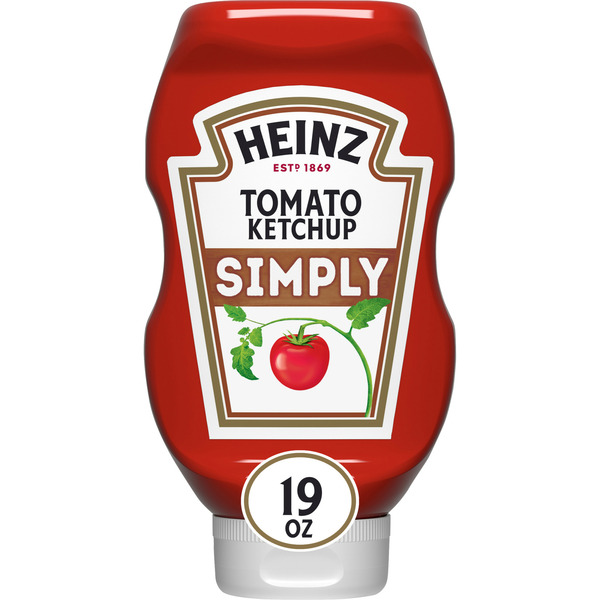 Simply Heinz Simply Tomato Ketchup with No Artificial Sweeteners hero