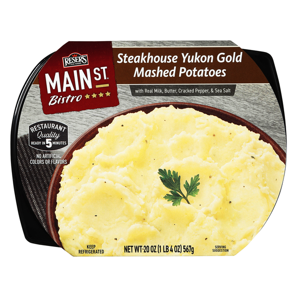 Yogurt Reser’s Main St Bistro Mashed Potatoes, Steakhouse Yukon Gold hero