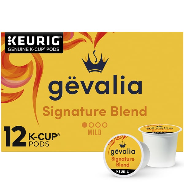 Coffee Gevalia Signature Blend Mild Light Roast Keurig K-Cup® Coffee Pods hero