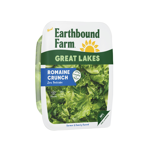 Fresh Vegetables Earthbound Farm Greenhouse Romaine Crunch hero