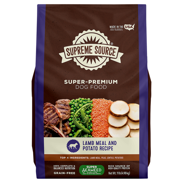 Dog Food & Care Supreme Source Dog Food, Grain-Free, Lamb Meal and Potato Recipe, Super-Premium hero