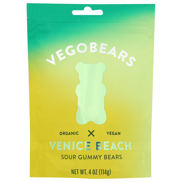 Candy & Chocolate Vegobears Organic Vegan Sour Gummy Bears hero