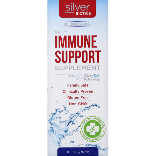 Vitamins & Supplements Silver Biotics Immune Support hero