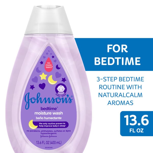 Baby Bath & Body Care Johnson's Bedtime Baby Moisture Wash With Soothing Aromas hero