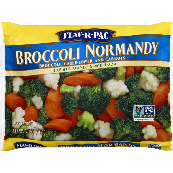 Frozen Vegan & Vegetarian Flav R Pac Broccoli Normandy hero