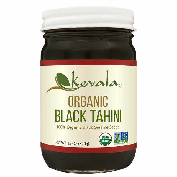 Spreads Kevala Organic Black Tahini, Glass Jar hero