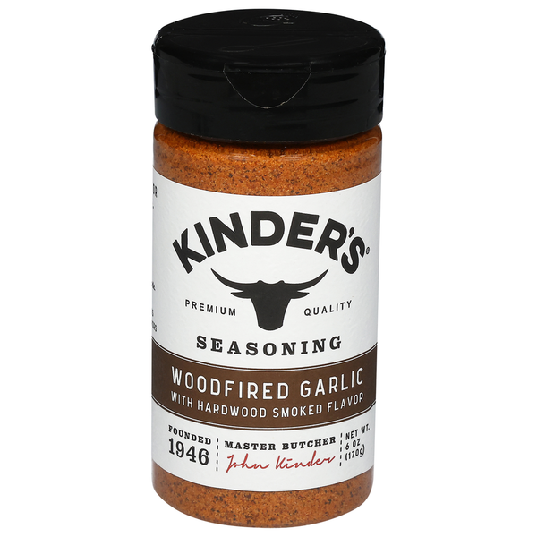 Spices & Seasonings Kinder's Seasoning, Woodfired Garlic hero