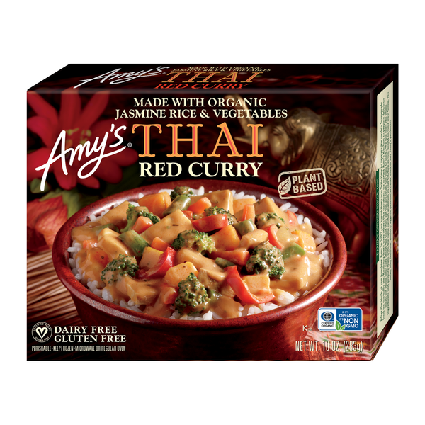 Frozen Meals Amy's Kitchen Thai Red Curry hero