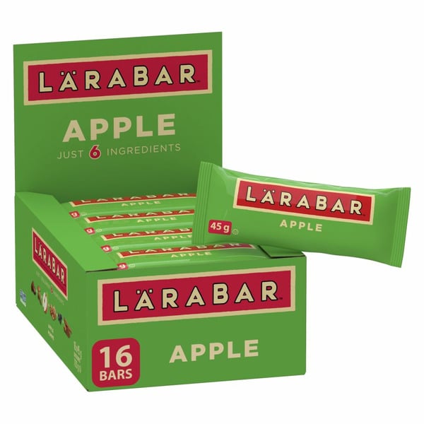 Energy & Granola Bars LÄRABAR Fruit & Nut Energy Bar, Apple (Case) hero