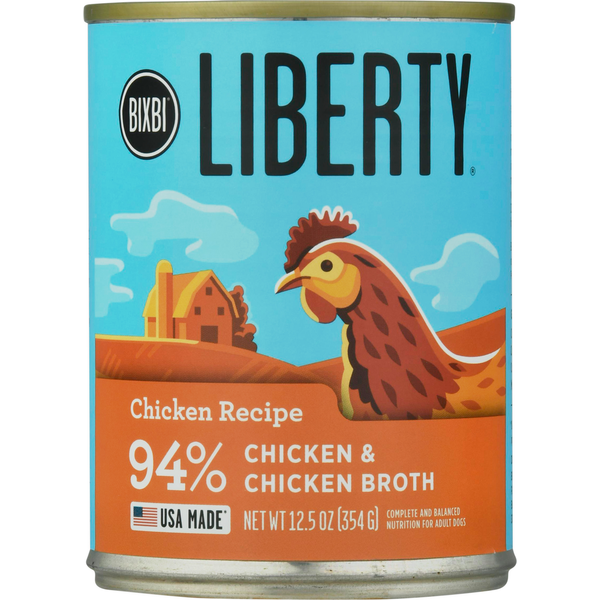 Dog Food & Care Liberty Dog Food, Chicken Recipe hero