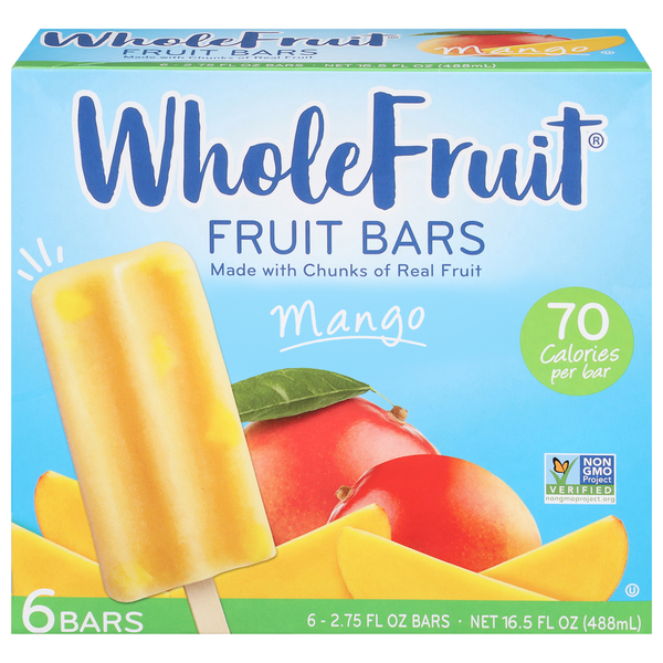 Ice Cream & Ice Whole Fruit Fruit Bars Mango hero