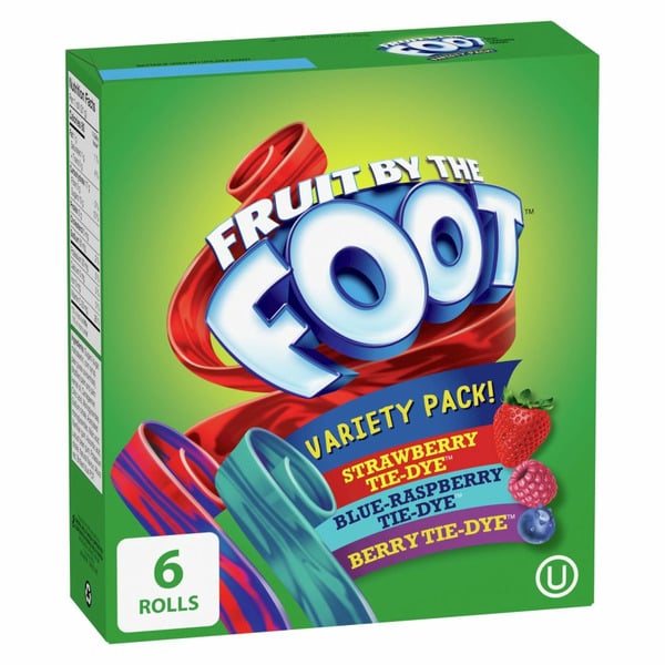 Candy & Chocolate Betty Crocker Fruit by the Foot Fruit Flavoured Snacks, Variety Pack, Gluten Free hero