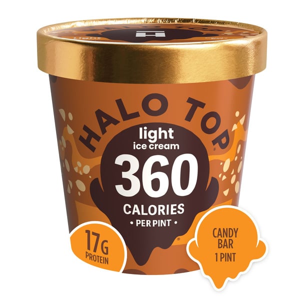 Ice Cream & Ice Halo Top Candy Bar Ice Cream hero