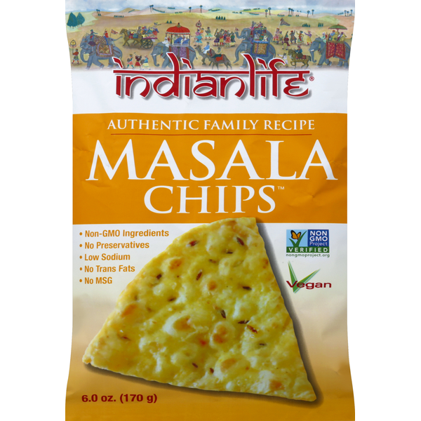 Chips & Pretzels Indianlife Masala Chips hero