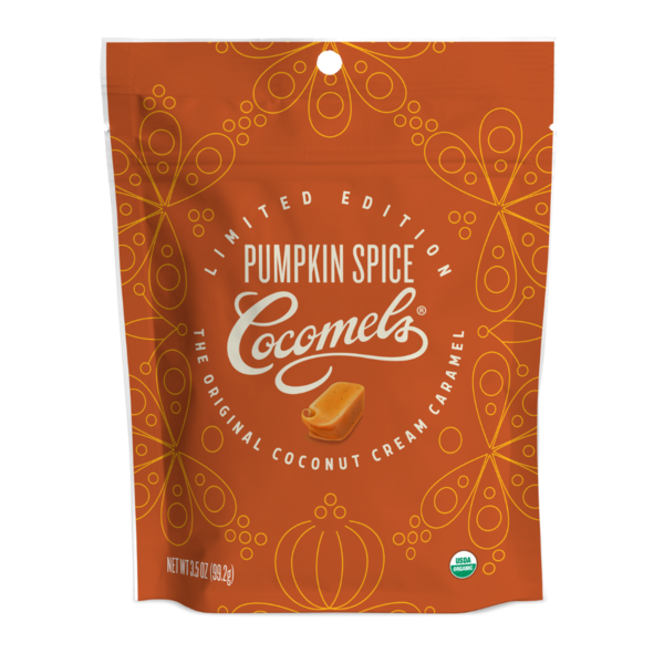 Candy & Chocolate Cocomels Organic Pumpkin Spice Caramels hero