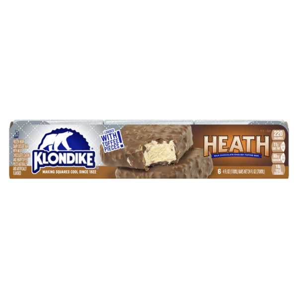 Frozen Dessert & Novelties Klondike Frozen Dairy Dessert Bar Heath hero