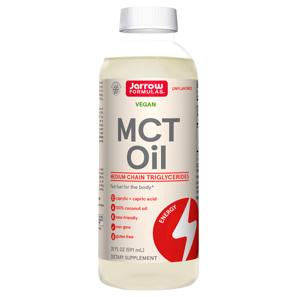 Vitamins & Supplements Jarrow Formulas Medium Chain Triglycerides Mct Oil Caprylic C8 + Capric Acid C10 hero