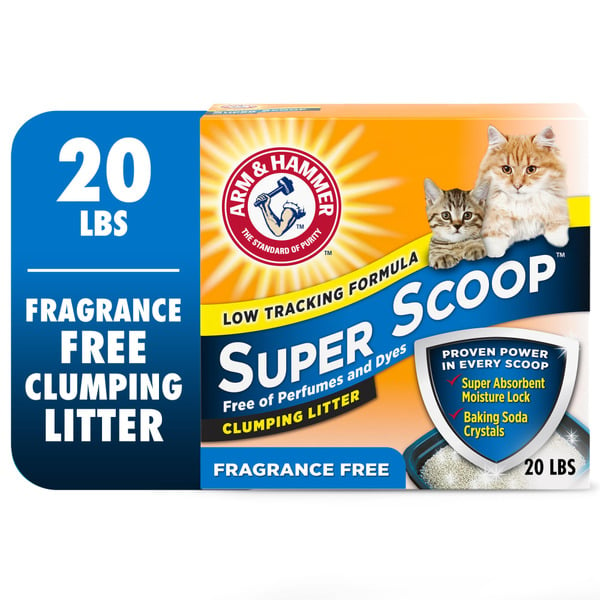 Cat Food & Care Arm & Hammer Super Scoop Clumping Cat Litter hero