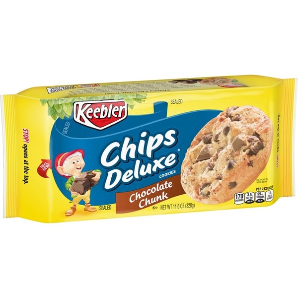 Cookies & Cakes Keebler Chips Deluxe Cookies Chocolate Chunk hero