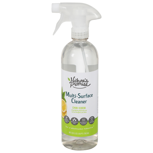 Cleaning Products Nature's Promise Lemon Verbena Multi Surface Cleaner hero