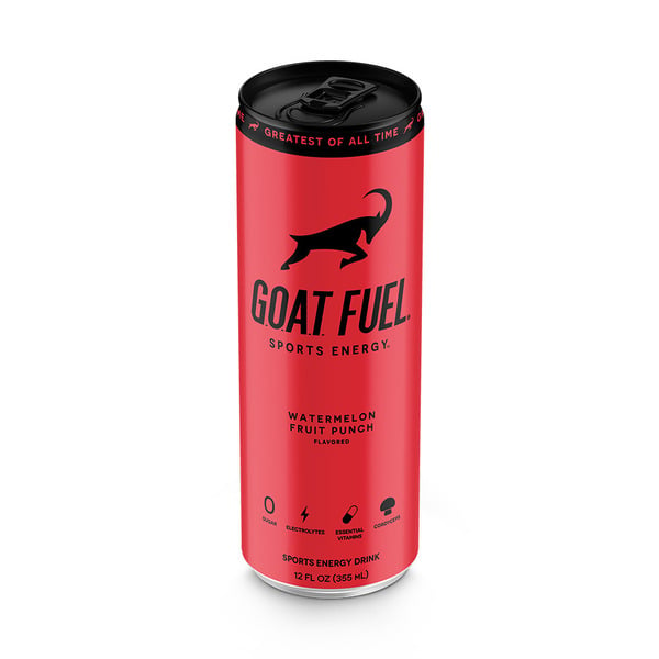 Energy & Sports Drinks G.O.A.T. Fuel Sports Energy Drink,  Watermelon Fruit Punch hero