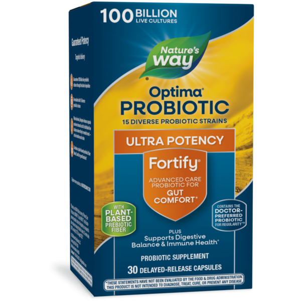 Digestion Nature's Way Fortify® Optima® 100 Billion Probiotic hero