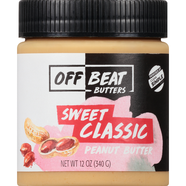 OffBeat Butters Peanut Butter, Sweet Classic hero