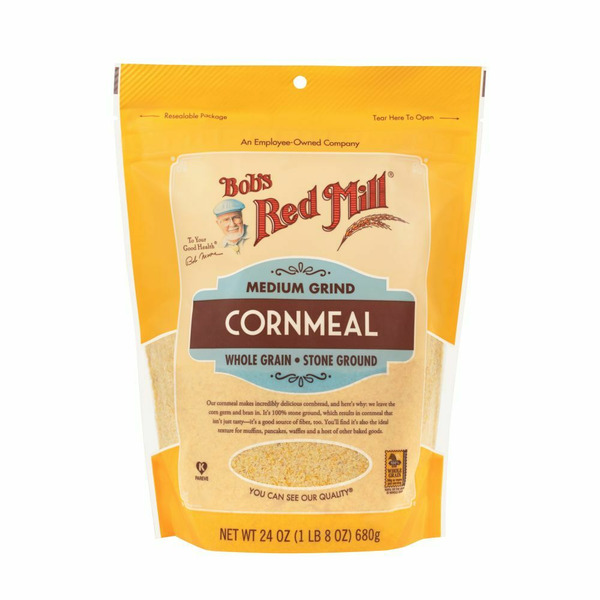 Baking Ingredients Bob's Red Mill Cornmeal, Medium Grind hero