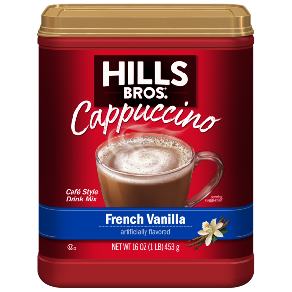 Coffee Hills Bros. Drink Mix, French Vanilla, Cafe Style hero