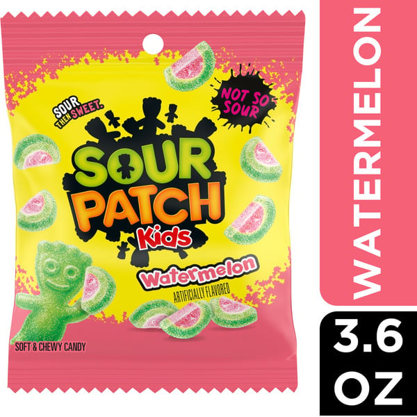 Candy & Chocolate Sour Patch Kids Watermelon Soft & Chewy Candy hero