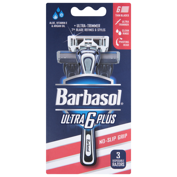 Shave Needs Barbasol Razors, Disposable hero