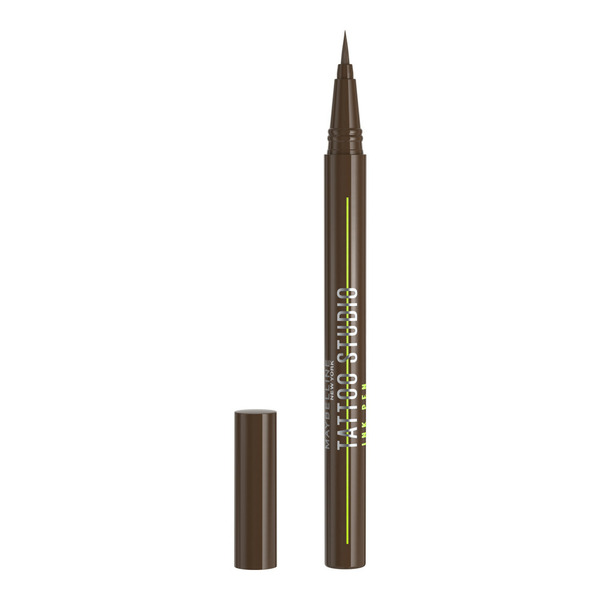 More Household Maybelline Ink Pen Eyeliner, All Day Wear, Waterproof, Brown hero