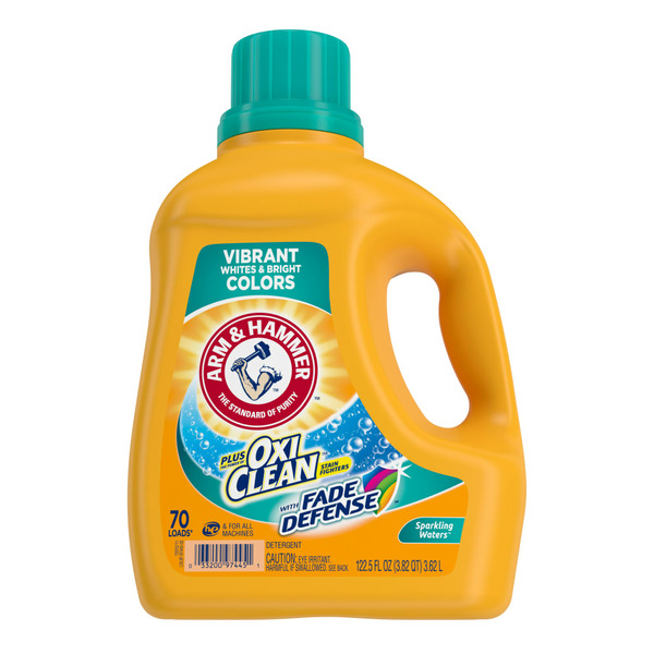 Laundry Arm & Hammer Plus Oxiclean Fade Defense hero