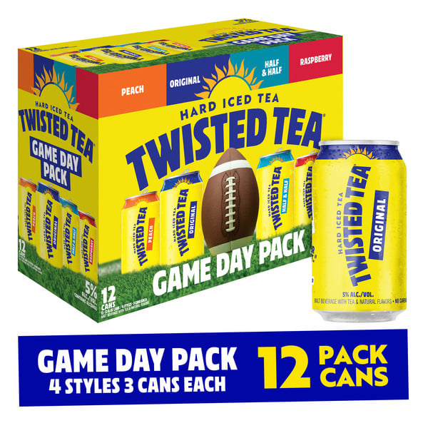 Tea Twisted Tea Hard Iced Tea Variety Pack hero