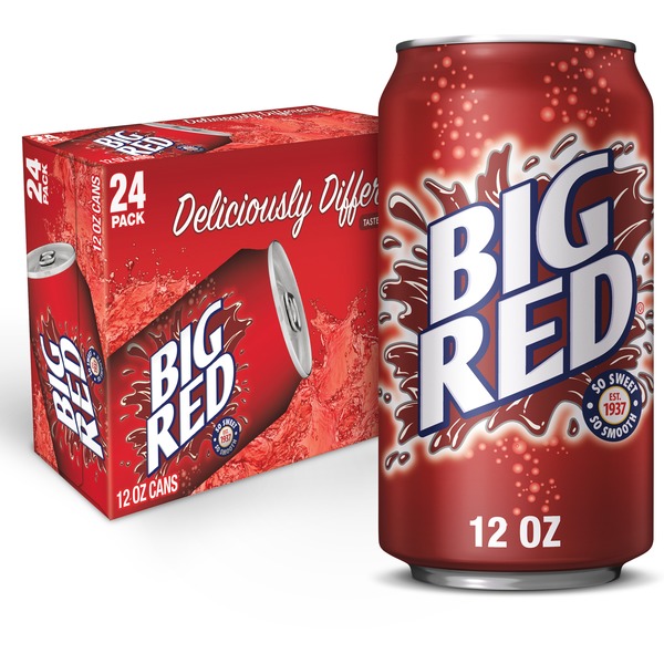 Soft Drinks Big Red Soda hero