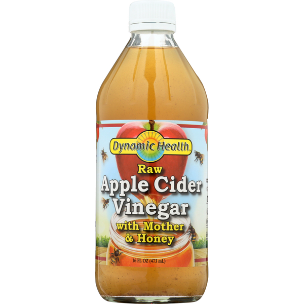 Oils & Vinegars Dynamic Health Apple Cider Vinegar W Mother & Honey hero